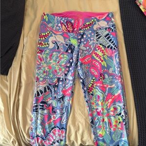 Lilly Pulitzer Colorful Floral Leggings